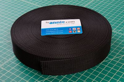 Strapping 1.5in Black / 6yds