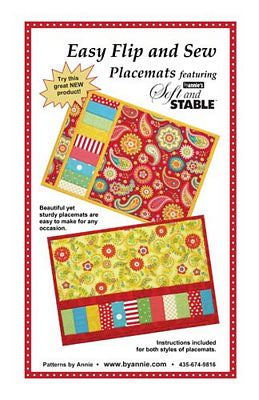 Easy Flip and Sew Placemats