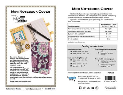 Mini Notebook Cover