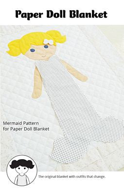 Paper Doll Blanket Pattern - Mermaid