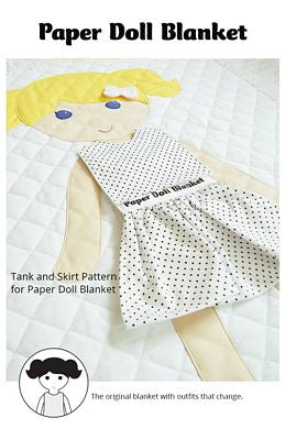 Paper Doll Blanket Pattern - Skirt and Tank