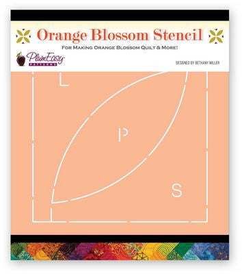 Orange Blossom Stencil