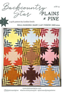 Backcountry Star Quilt Pattern
