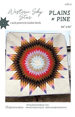 Western Sky Star Quilt Pattern