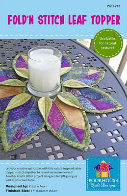 Fold N Stitch Leaf Topper