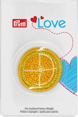 Pin Cushion/Pattern Weight - Orange