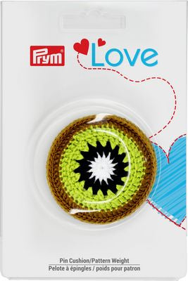 Pin Cushion/Pattern Weight - Kiwi