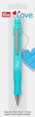 Extra Fine Fabric Pencil - Turquoise