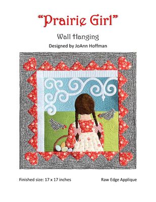Prairie Girl wall hanging pattern