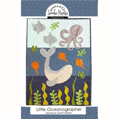 Little Oceanographer Applique Quilt