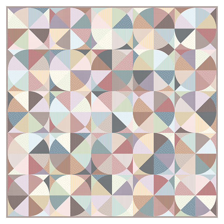 FIGO Fabric Nest Twice Baked Quilt Pattern
