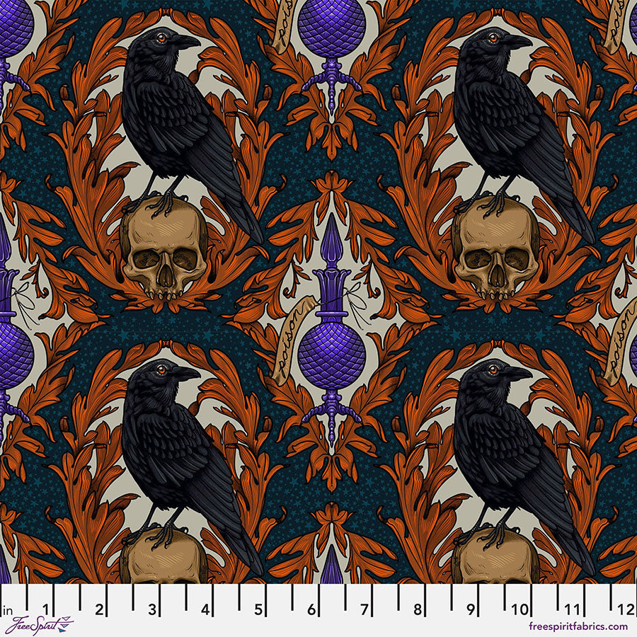 FS Mystic Moonlight Crow Damask - Multi ||