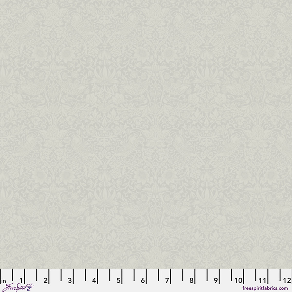 Farringdon Grey The Trellis Palette 44"/45" Cotton Fabric Per Yard