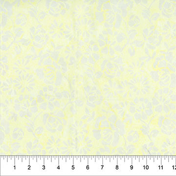 Petals Cream 44"/45" Cotton Fabric Per Yard