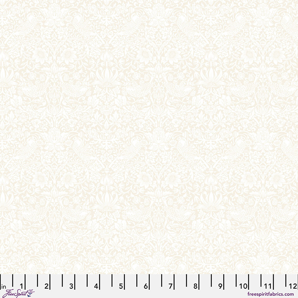 Powdered Chalk The Trellis Palette 44"/45" Cotton Fabric Per Yard