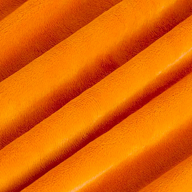 Pumpkin Solid Cuddle 3 58/60" Fabric per yard