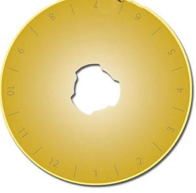Gold Titanium Rotary Blades2pk