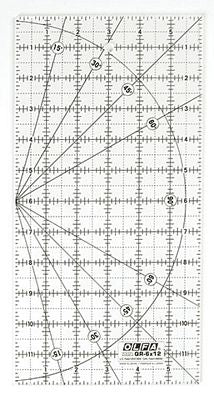 Olfa Frosted Ruler 6in x 12in