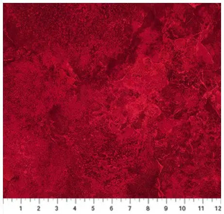 Red Stonehenge Basics Flannel Wideback Fabric (5/8 yard pack)