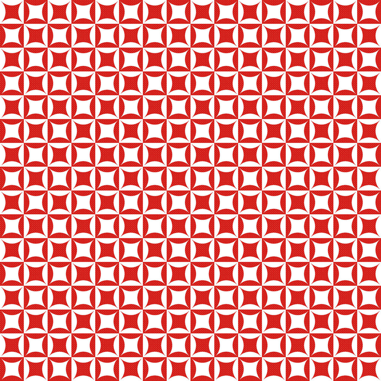 Red White Colorblock Party Cheater Prints 108" Cotton Fabric Per Yard