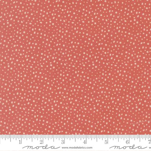 Rosy Gingerbread Lane 44"/45" Cotton Fabric Per Yard