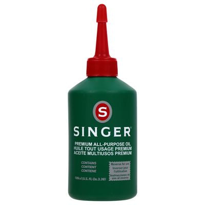Singer Premium All-Purpose Oil 3.38oz Bottle