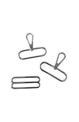 2in Adjustable Strap Hardware Kit - Nickel