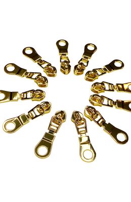 Gold Zipper Pulls