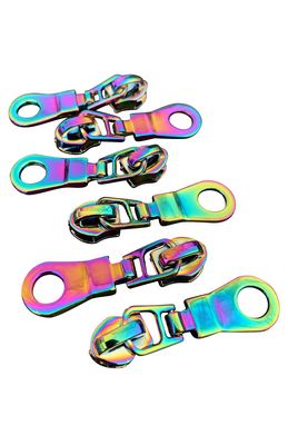 Iridescent Zipper Pulls