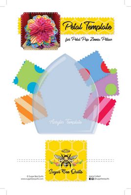 Petal Pop Zinnia Template