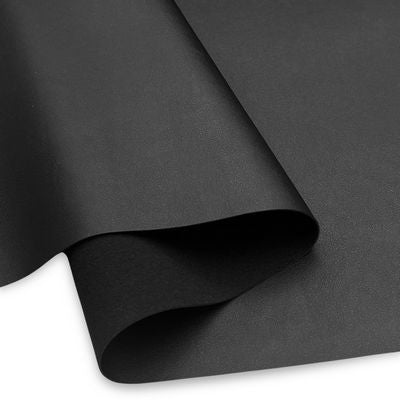 Faux Leather-Black 18 in x 54 in