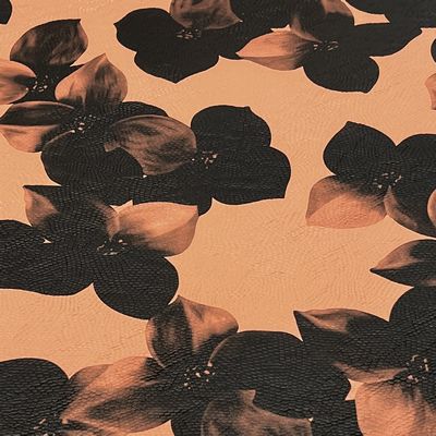 Dogwood Floral Vinyl- Coral 18 in x 54 in