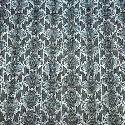 Faux Geometric Snake-Navy/Light Blue 18 in x 54 in