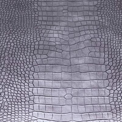 Faux Large Scale Crocodile- Pale Lav 18 in x 54 in