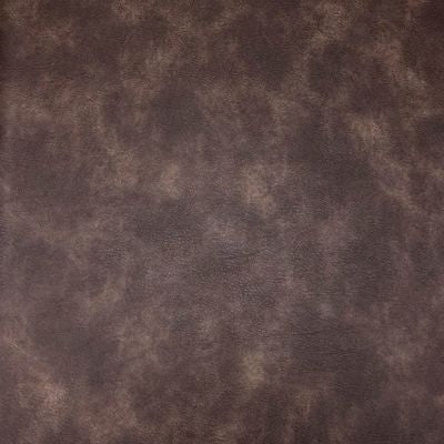 Faux Aged Leather- Dark Brown 18 in x 54 in