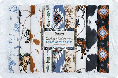 Quilting Cuddle Fat Quarter Pack Echoes Range