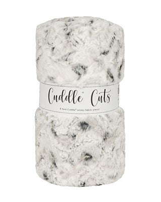 Luxe Cuddle Cut 2Yd-Snowy Owl Alloy