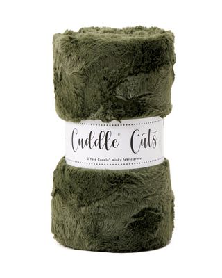 2yd Luxe Cuddle Cut Hide Chive