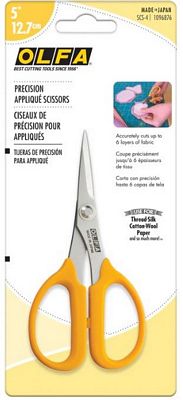 Olfa Precision Applique Scissors 5 in