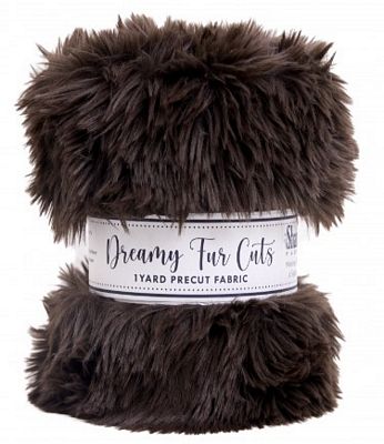 Dreamy Fur 1 Yard Precut Brown