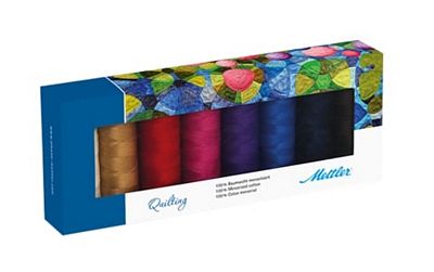 Silk Finish Cotton Quilting Kit 8 Spools
