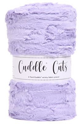 2 yd Luxe Cuddle Cut Willow Lavender