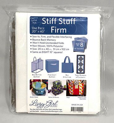 Stiff Stuff Package 20 in x 40 in