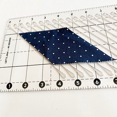 Gruuvy Let's Jam 45 Degree Triangle Ruler