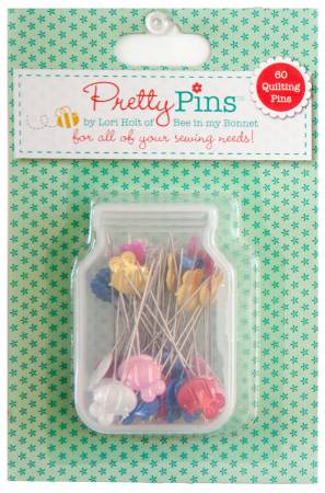 RB Pretty Pins Lori Holt Quilting Pins Box Of 60