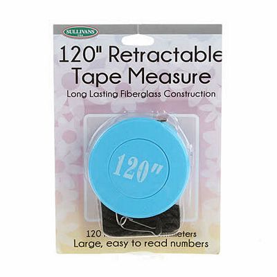 Retract Tape Mea 120in Blue