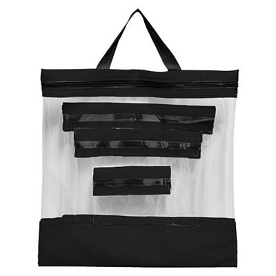 Clear Storage Bag- 4 Piece Assortment