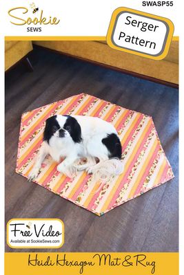 Heidi Hexagon Serger Mat & Rug