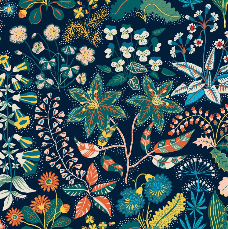 ITB Dark Blue Whimsy 1WMS-2