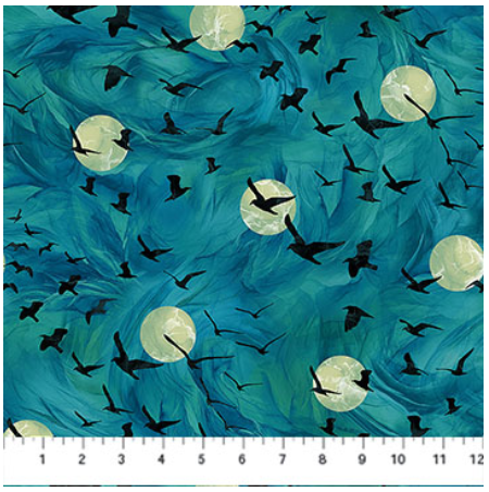 NC Raven's Call Flying Ravens Teal